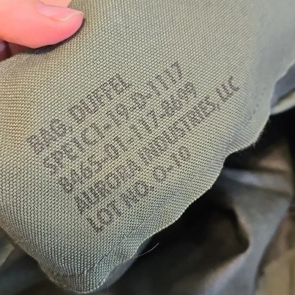 Bag Duffel Green Military Style